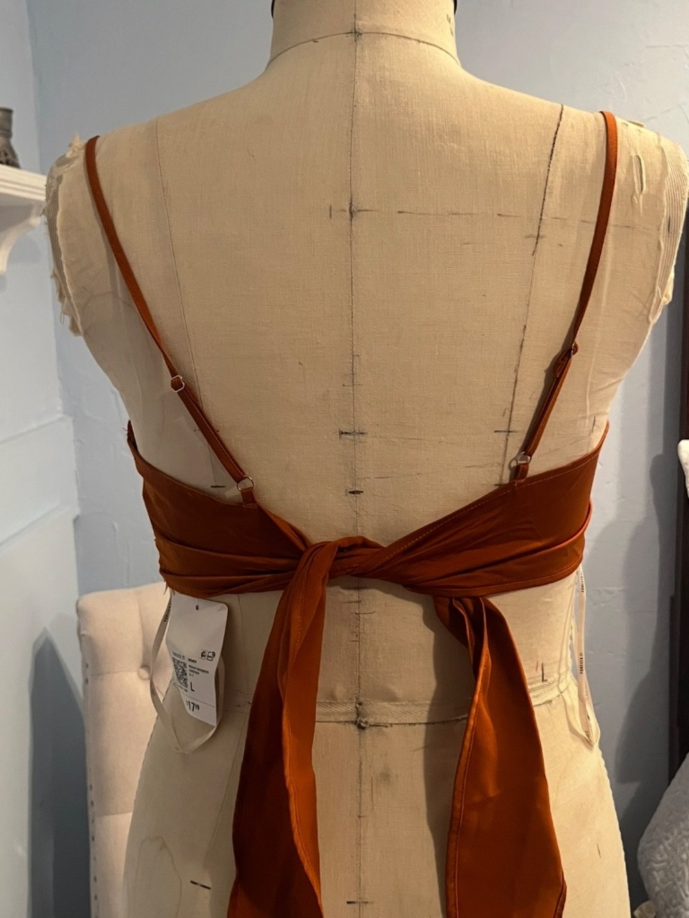 Rustic Orange Tank Top - Picture 2 of 4
